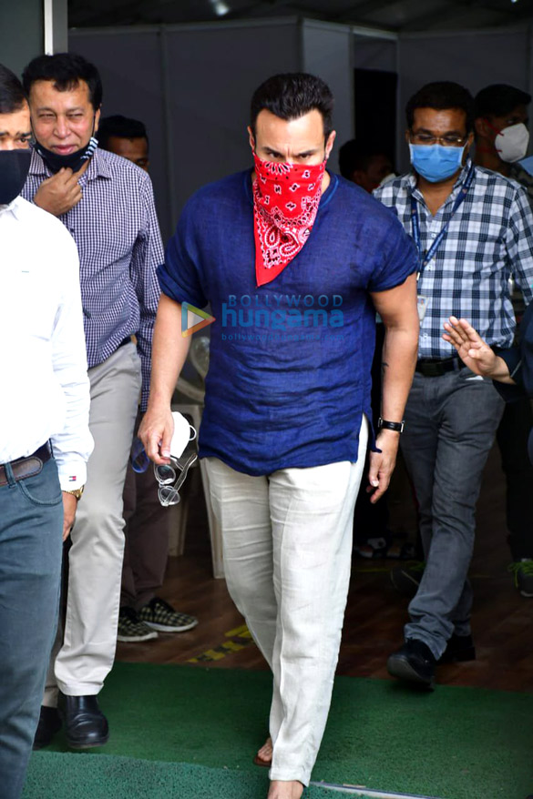 Photos: Saif Ali Khan snapped in BKC