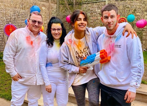 Check out! Priyanka Chopra Jonas celebrates Holi with Nick Jonas and her in-laws in London