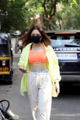 Photos: Tamannaah Bhatia snapped at Maddock office in Santacruz