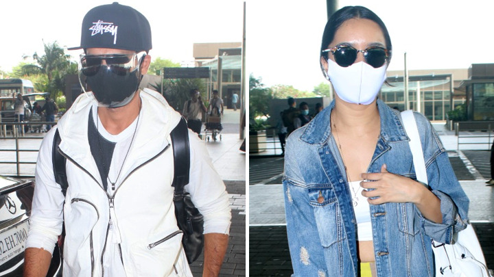 Spotted – Shahid Kapoor and Shraddha Kapoor at Airport