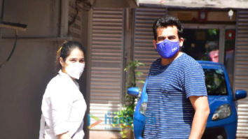 Photos: Zaheer Khan and Sagarika Ghatge spotted in Bandra