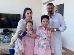 Sanjay Dutt and Maanayata Dutt celebrated Eid with their twins in Dubai 
