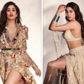 Janhvi Kapoor exudes elegance in floral thigh-high slit dress for Elle India