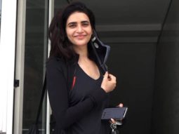 Karishma Tanna spotted at gym in Andheri