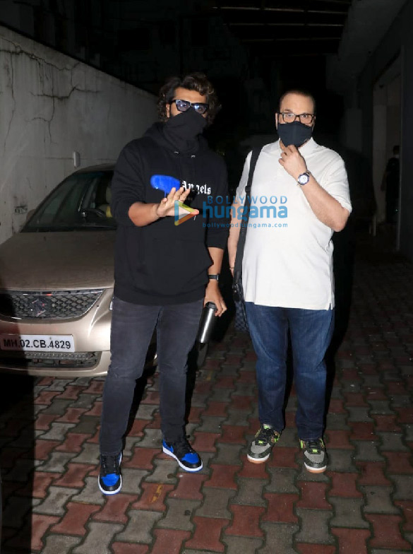 Photos: Arjun Kapoor snapped at Ramesh S Taurani’s office in Bandra