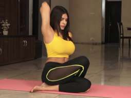 Sherlyn Chopra celebrates International Yoga Day