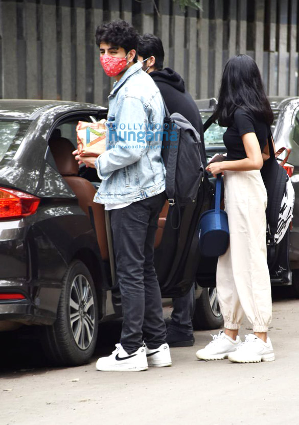 Photos: Ibrahim Ali Khan snapped in Andheri
