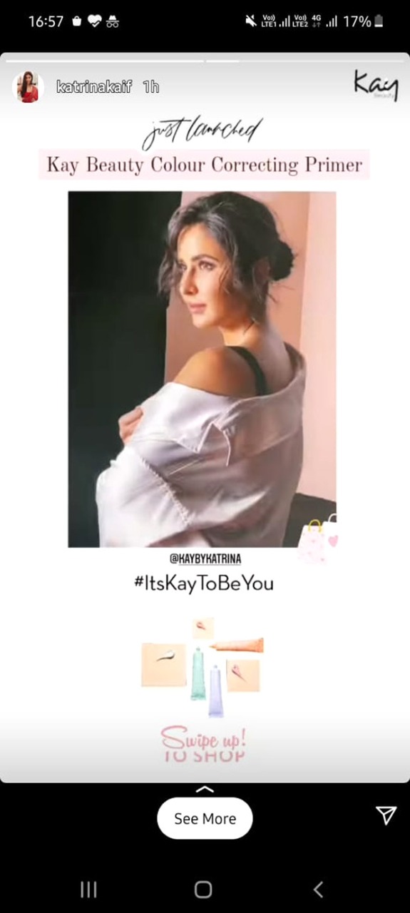 Katrina Kaif spills her Prime secret; launches Color Correcting Primer in five shades under Kay Beauty