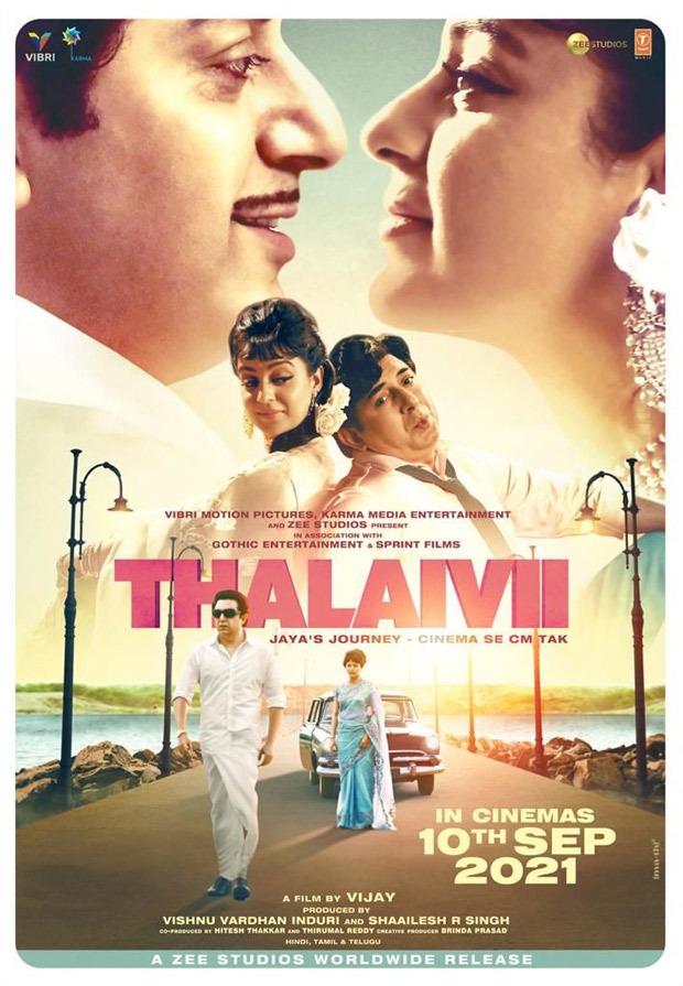 Kangana Ranaut starrer Thalaivii to release in theatres on September 10
