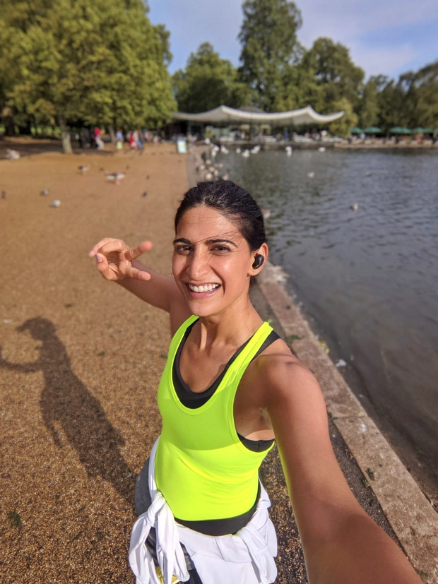 Aahana Kumra enjoys her time in London