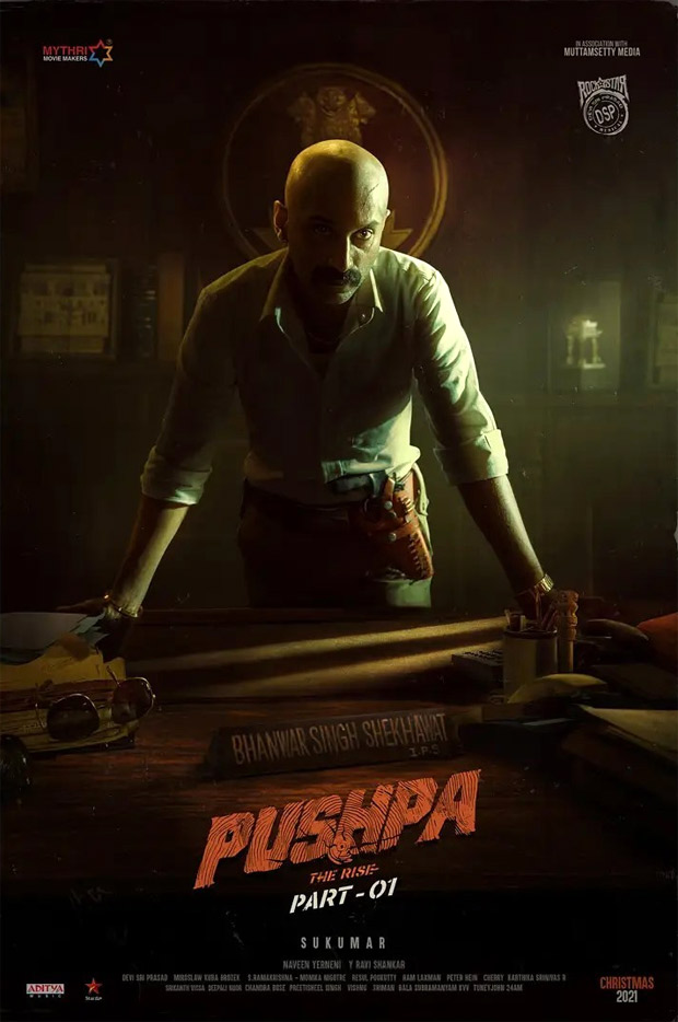 First look of Fahadh Faasil’s villainous Bhanwar Singh Shekhawat from