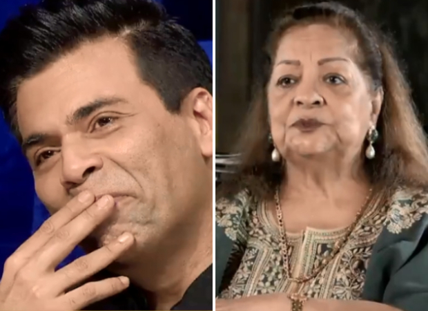 Karan Johar tears up after seeing his mother Hiroo Johar's message on Indian Idol 12 - "He’s created stars, I couldn’t be prouder of him"