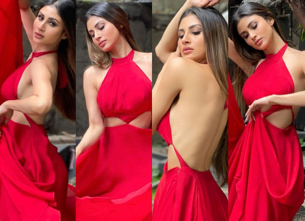 Mouni Roy looks ravishing in a fiery backless red dress : Bollywood News -  Bollywood Hungama