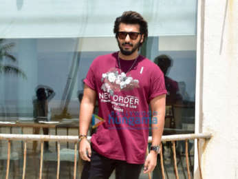 Photos: Arjun Kapoor snapped during Bhoot Police promotions
