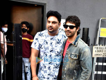Photos: Varun Dhawan spotted at a studio for the rehearsals of his film Jug Jugg Jeeyo