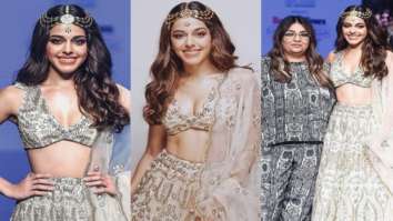 Bombay Times Fashion Week: Alaya F looks divine in a Payal Singhal creation