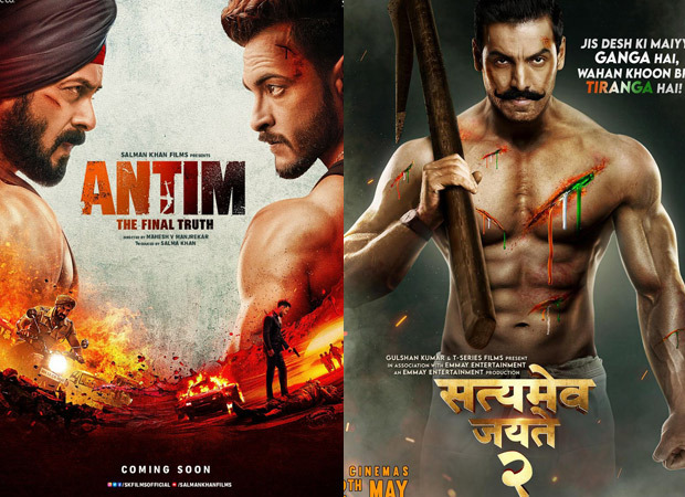 Salman Khan starrer Antim – The Final Truth to clash with John Abraham's Satyameva Jayate 2 on November 26 