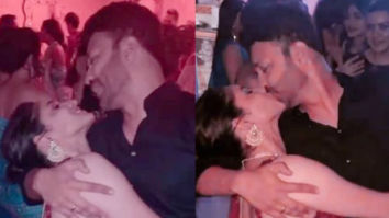 Ankita Lokhande shares a passionate kiss with Vicky Jain at a Diwali party, video goes viral