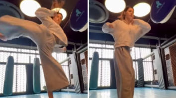 Disha Patani shares a video of her practicing a cheat 900 kick with perfection, watch