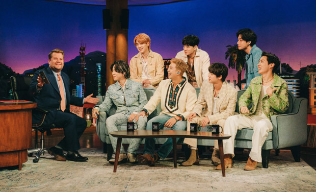 James Corden addresses backlash received from fans for calling BTS' diverse fandom as '15-year-old girls' - "I hope they know that we would never do that again"