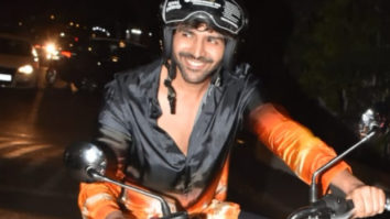 Kartik Aaryan gifts himself Royal Enfield Classic 350 worth Rs. 1.20 lakh, arrives on his bike for his birthday bash 
