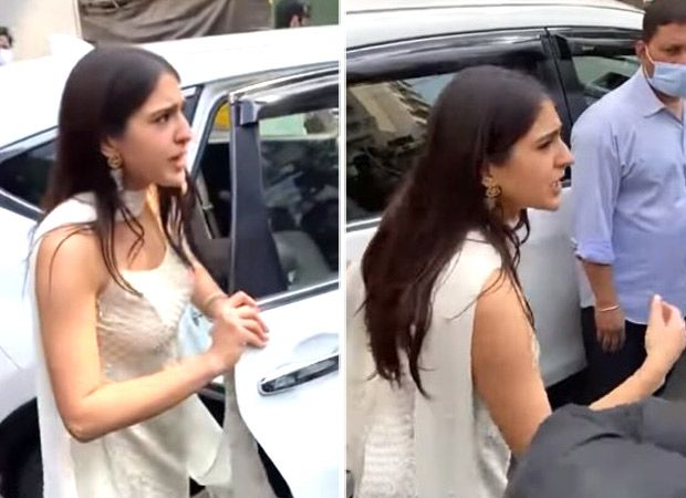 Sara Ali Khan asks her security guard to not push the paparazzi, apologizes later