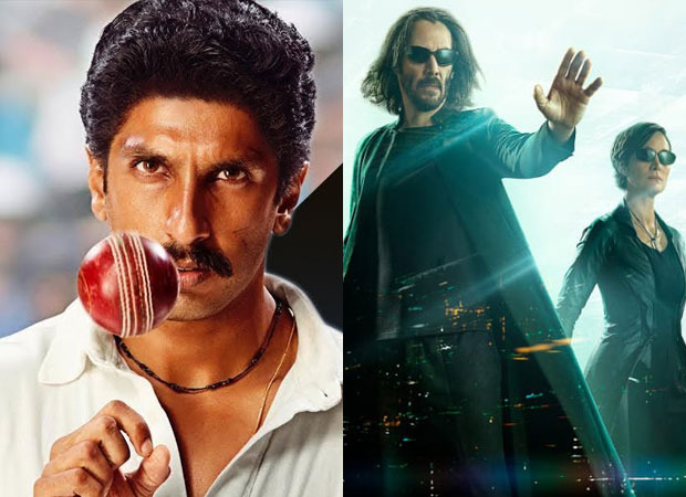 Ranveer Singh's '83 and Keanu Reeves and Priyanka Chopra starrer The Matrix Resurrections to clash at the Box Office this Christmas