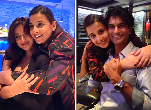 Vidya Balan, Ileana D'Cruz and Sendhil Ramamurthy party in Mumbai after the announcement of the film.  He misses Pratik Gaddy 