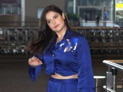 Zareen Khan spotted at the airport