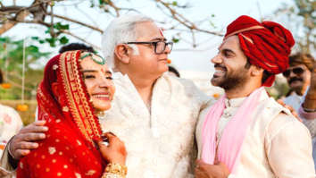 ‘Wedding of a lifetime’, says Hansal Mehta as he shares a pic with the newlyweds Patralekhaa and Rajkummar Rao