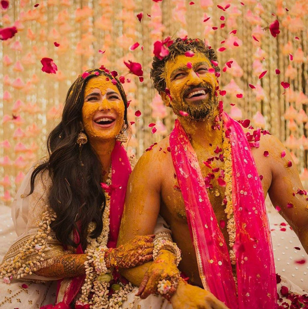 Katrina Kaif-Vicky Kaushal Wedding: The newlyweds share haldi ceremony