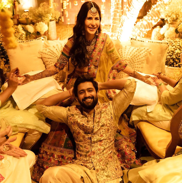 Katrina Kaif-Vicky Kaushal Wedding: The bride looked gorgeous in Sabyasachi Mukherjee matka silk lehenga in 18k gold; groom donned embroidered raw silk bandhgala