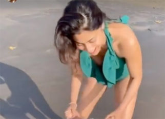 Shriya Saran kisses husband in goregous vacation photos, shares cute picture of daughter on the beach
