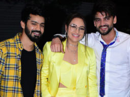 Spotted: Sonakshi Sinha, Zaheer Iqbal, Huma Qureshi and Saqib Saleem at wrap up party of ‘Double XL’