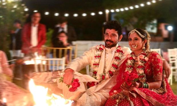 Vineet Kumar Singh ties the knot with Ruchiraa Gormaray; see first wedding photo here