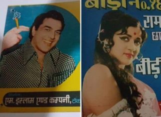 Dharmendra reacts to Twitter user’s post of his and Hema Malini’s old photos used for beedi ads
