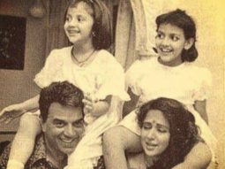 Hema Malini shares an old family photo with Dharmendra, Esha, and Ahana Deol