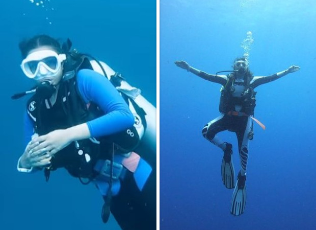 Parineeti Chopra goes diving; shares magical shots from the middle of the ocean