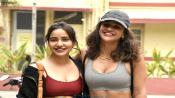 Photos: Neha Sharma and Aisha Sharma spotted at the gym in Bandra