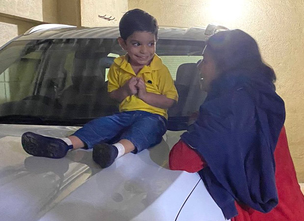 Sushmita Sen dismisses reports of adopting a son with an adorable picture of her Godson
