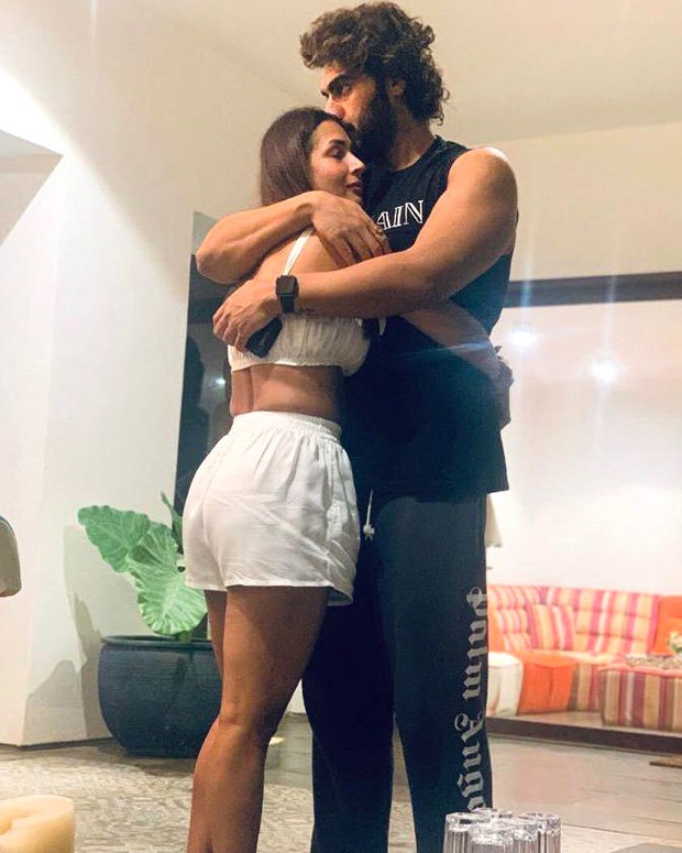 Arjun Kapoor gives sweet kiss to Malaika Arora as she calls him 'mine' in loved-up Valentine's Day post 