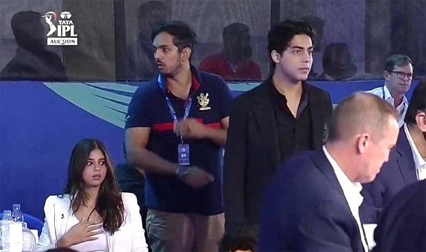 Aryan Khan and Suhana Khan look concerned after IPL 2022 auctioneer Hugh Edmeades collapses in shocking video 