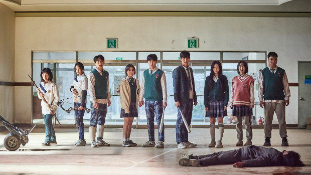 Korean zombie drama All Of Us Are Dead starring Park Ji Hu, Yoon Chan Young, Cho Yi Hyun, Park Solomon hits No. 1 on Netflix