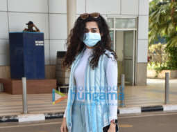 Photos: Mithila Palkar snapped on her way to Chandigarh