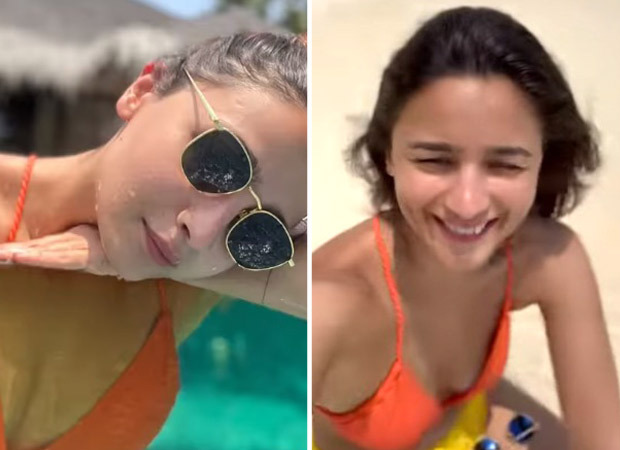 Alia Bhatt spends time on the beach in orange and yellow bikini; celebrates 29th birthday with Soni Razdan and Shaheen Bhatt in Maldives  : Bollywood News - Vimarsana News
