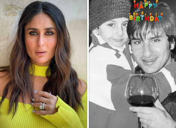 Kareena Kapoor Khan wishes 'sweetest gorgeous Iggy' Ibrahim Ali Khan on his 21st birthday with throwback photo with Saif Ali Khan 