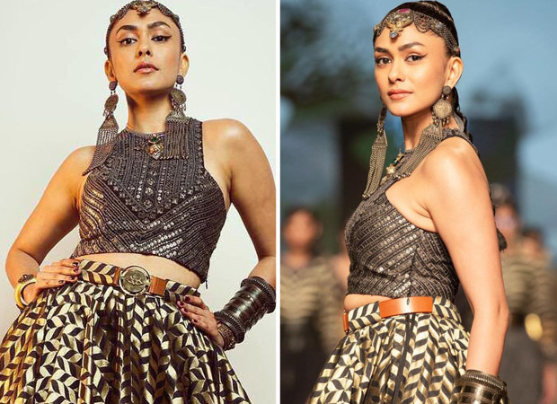 Mrunal Thakur exudes royal elegance as she turns showstopper for JJ Valaya at Lakme Fashion Week : Bollywood News - Vimarsana News