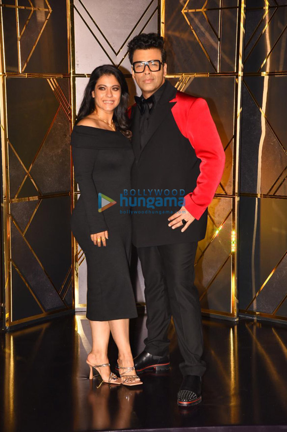 Photos Kajol, Karan Johar and others snapped at the 50th birthday