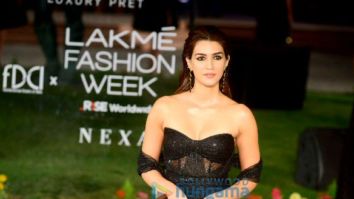 Photos: Kriti Sanon walks the ramp at Lakme Fashion Week for Tarun Tahiliani