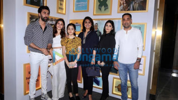 Photos: Ranbir Kapoor, Neetu Kapoor, Alia Bhatt and others from the Kapoor family attend the special screening of Rishi Kapoor’s last film Sharmaji Namkeen